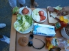Grilování hamburgerů - :) grilovali jsme kvalitní velikánský hamburgery:) a moc se nám všem povedli:)