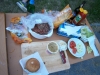 Grilování hamburgerů - :) grilovali jsme kvalitní velikánský hamburgery:) a moc se nám všem povedli:)