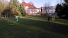 Poprvé venku :) - Zahráli jsme si frisbee a fotbal :)