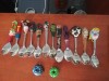 Fimo hmota - zdobení na lžičky