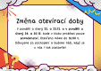 Změna otevírací doby - poradenství